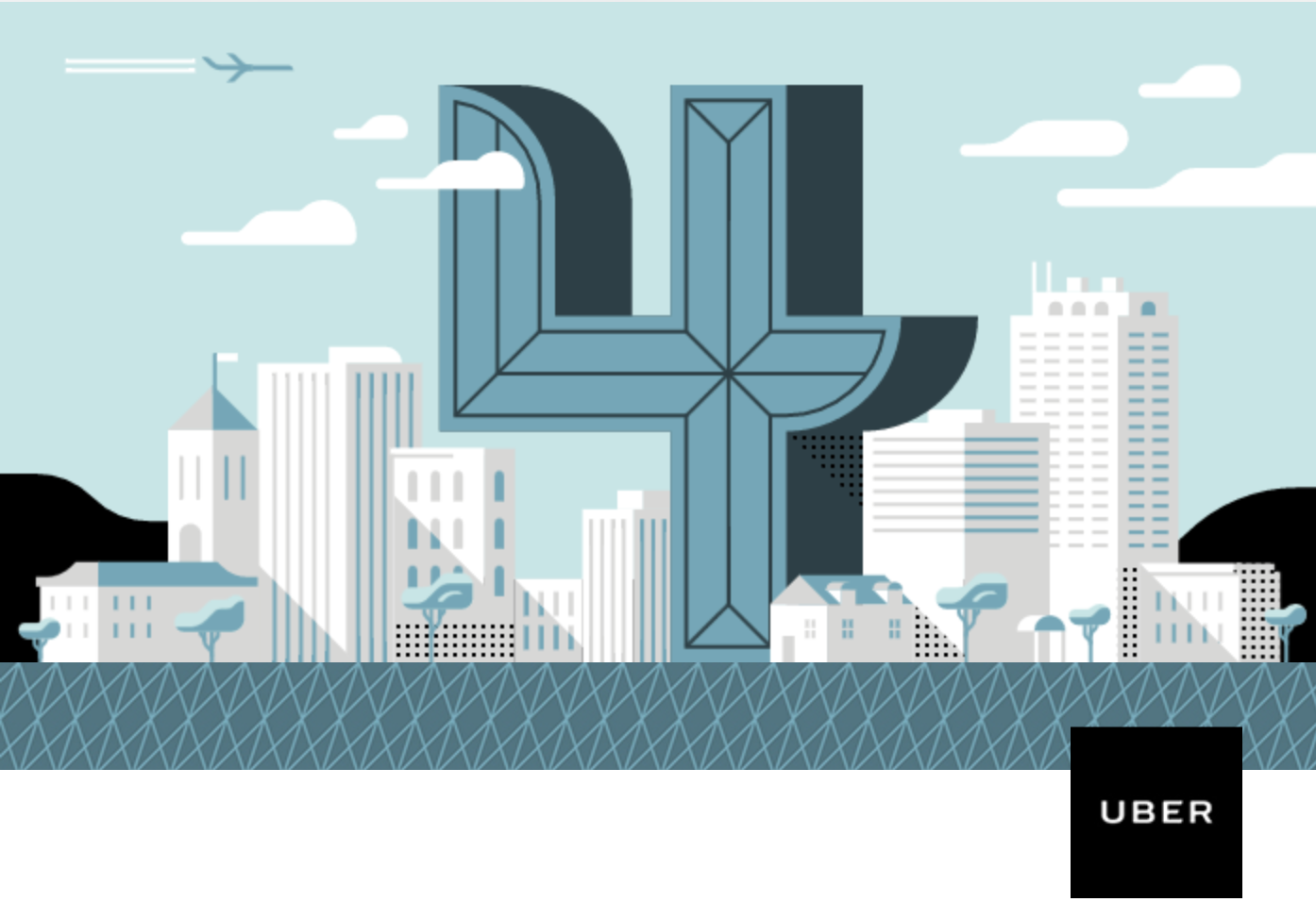 News: uberPOOL Offer a large letter y in a city