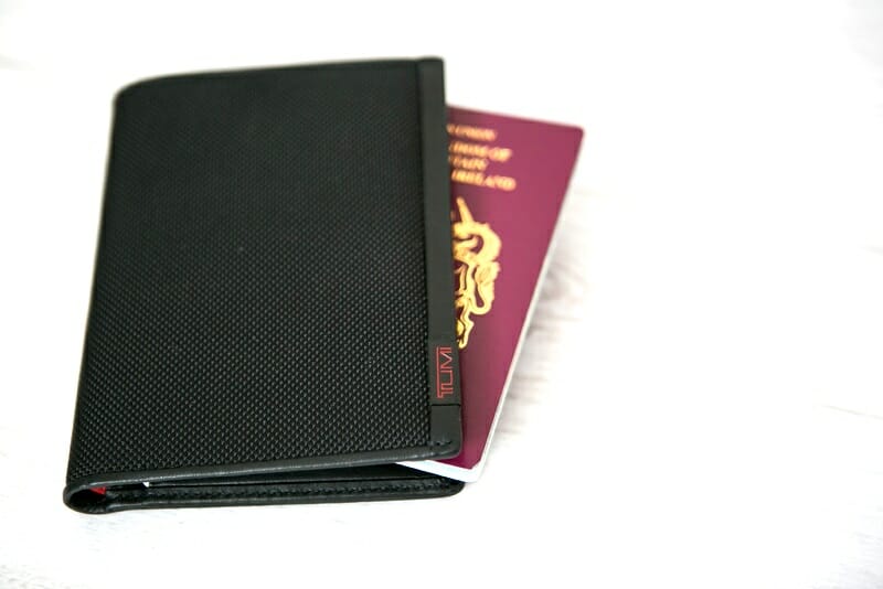 Review TUMI ID Lock Passport Case {Tech} for Travel