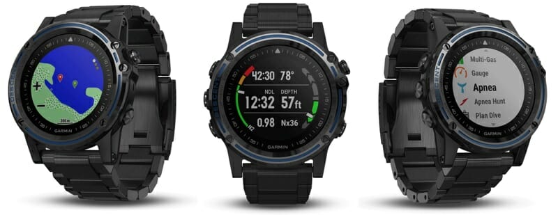 garmin descent mk1 battery life