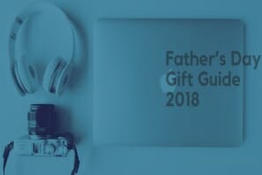 a gift certificate with a camera and headphones