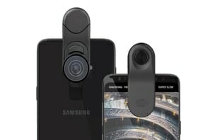 a camera on a cell phone