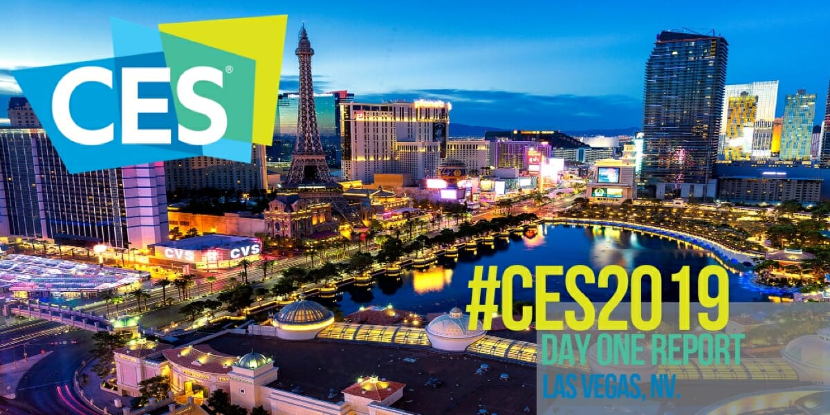 #CES2019 Day 1 Round-Up a cityscape with a river and buildings