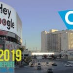 #CES2019 Day 3 Round-Up a large round building with a large sign on it