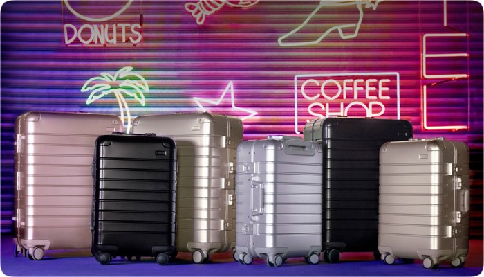 range suitcases