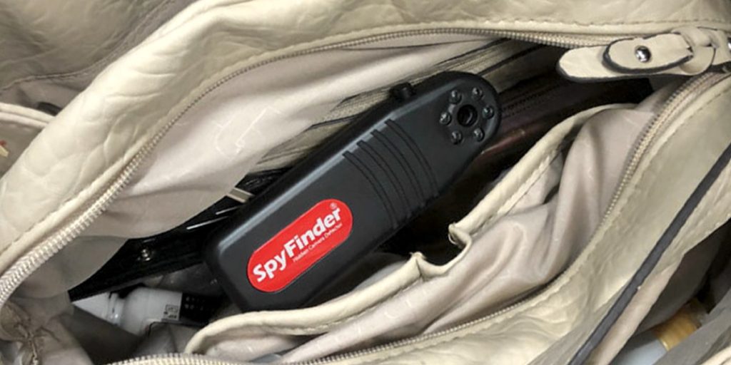 SpyFinder Pro in a bag.