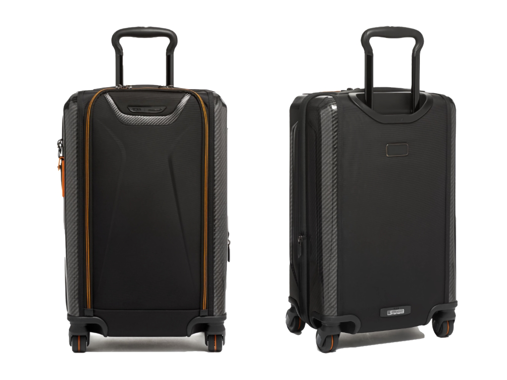 TUMI McLaren Aero International Expandable 4 Wheel Carry-On. {Tech} for Travel. https://techfortravel.co.uk