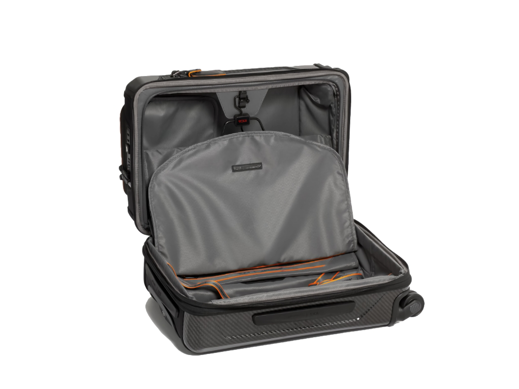 TUMI McLaren Premium Luggage collection Carry-On suitcase. {Tech} for Travel. https://techfortravel.co.uk