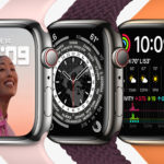 Apple Watch Series 7 comes with a Larger Always On Display a close up of a smart watch