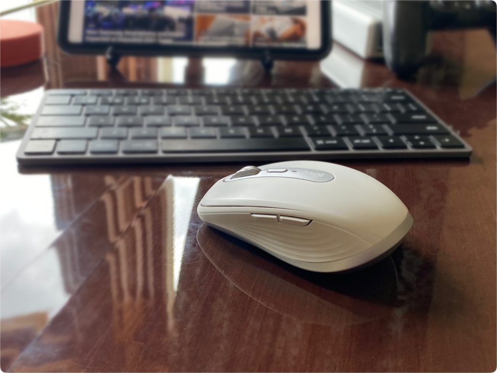 a computer mouse on a table