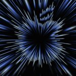 Apple Unleashed Event Could Add M1X to 16″ MacBook Pro blue and white lines in a black background