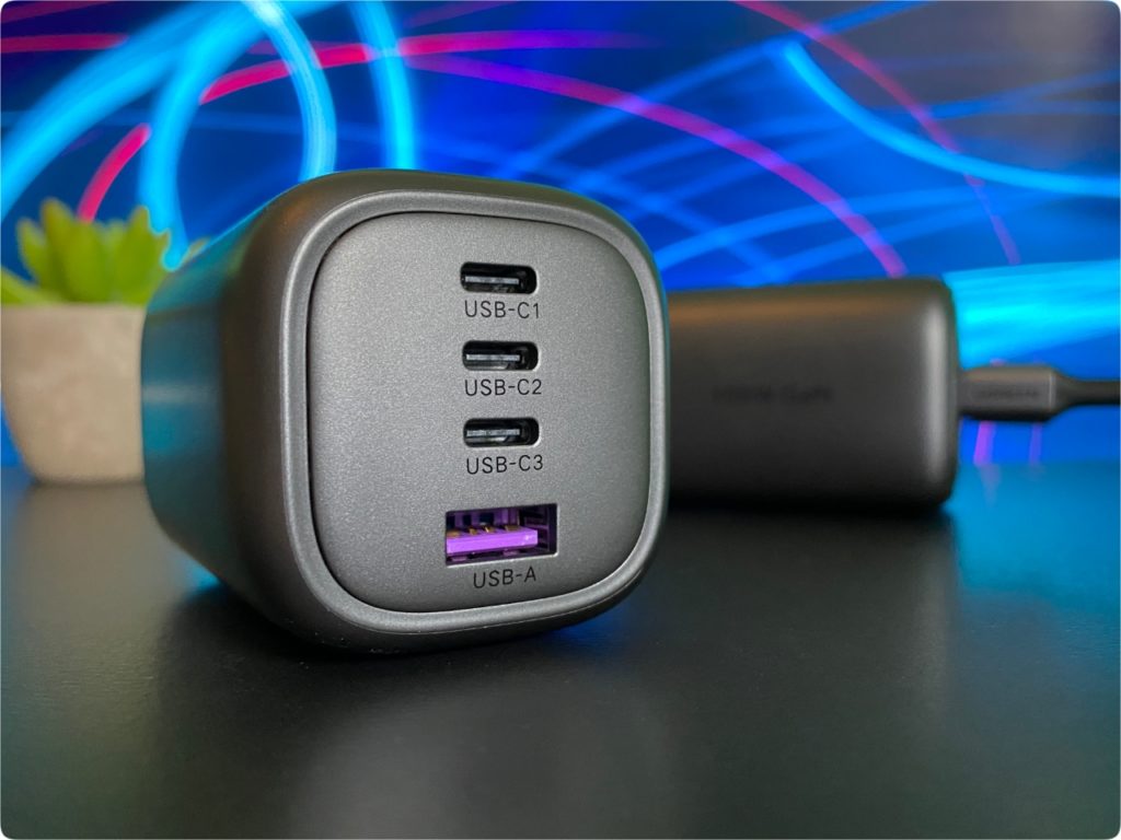 UGREEN 100W Charger Review USB-C Ports. {tech} for Travel. https://techfortravel.co.uk