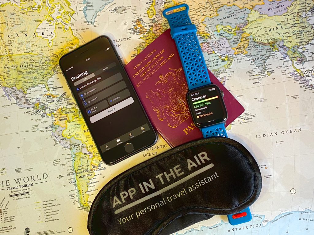 Best travel app for iphone 2022, App in the Air. {Tech} for Travel. https://techfortravel.co.uk