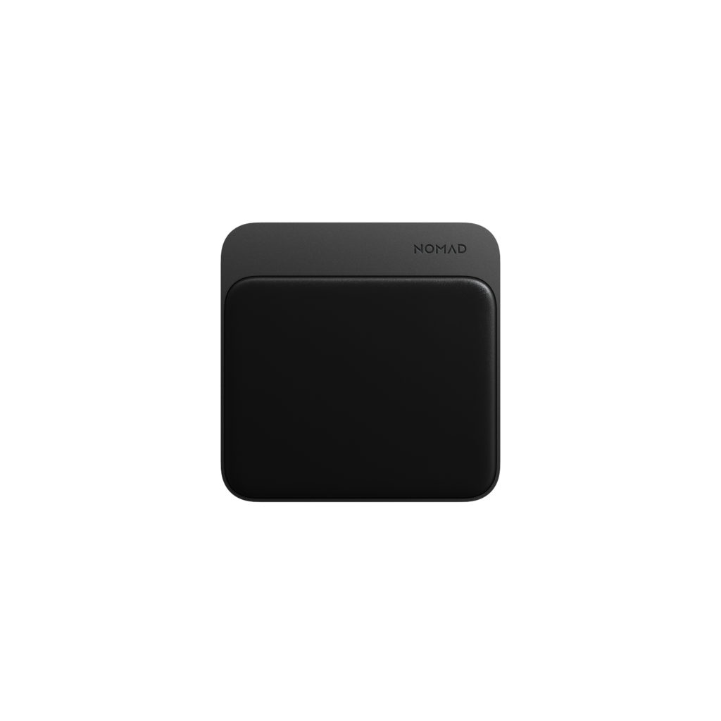 a black square object with a white background