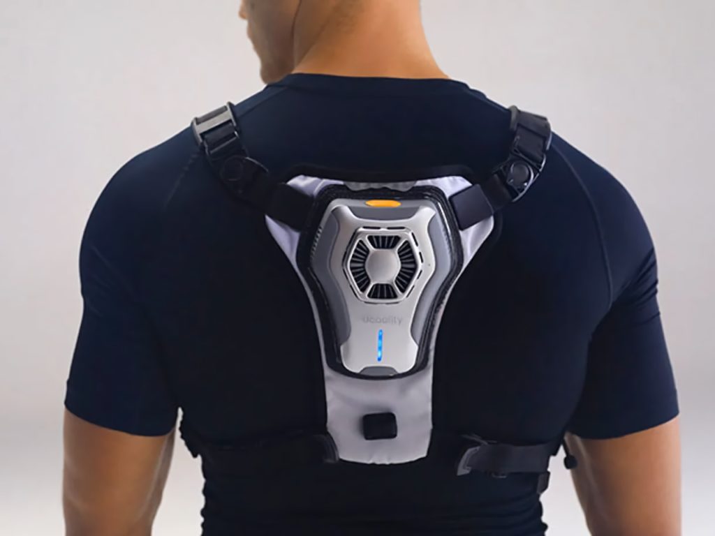 Ucoolity wearable air con vest. Travel Gadget Newsletter. {Tech} for Travel. https://techfortravel.co.uk