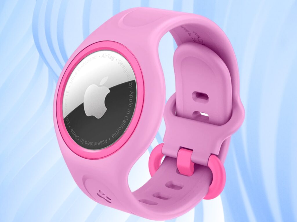 10 Best Apple AirTags Accessories 2023. Spigen Wristband Play 360.  {Tech} for Travel.  https://techfortravel.co.uk