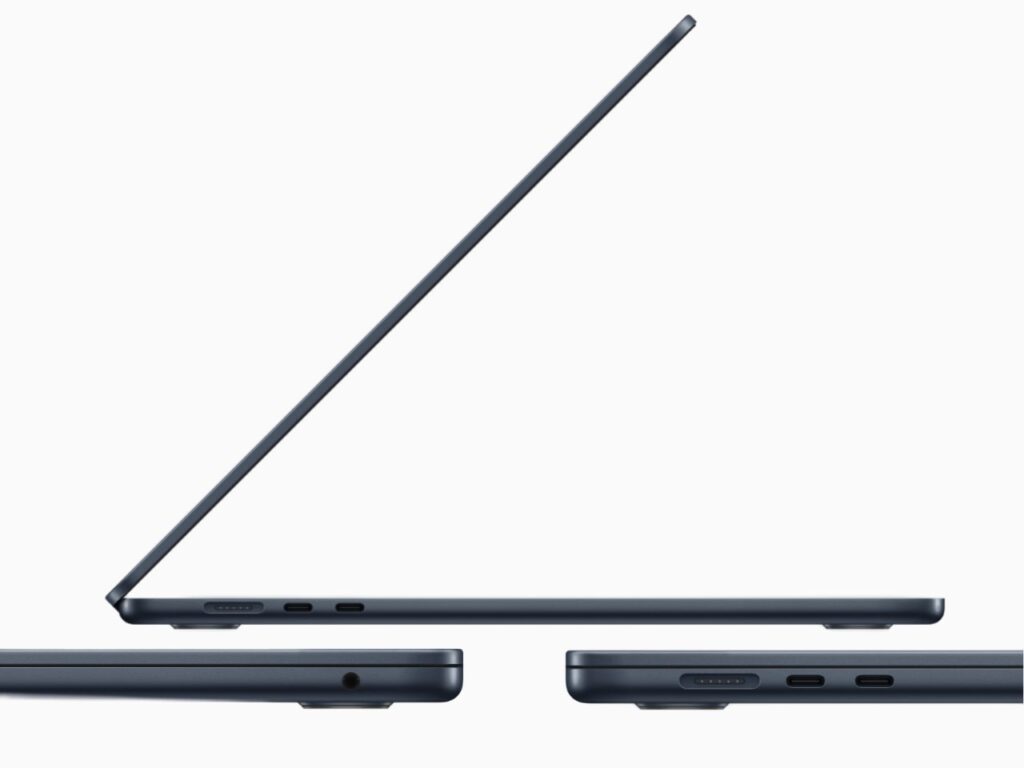 Apple MacBook Air M2 15" Specifications Midnight.  {Tech} for Travel.  https://techfortravel.co.uk