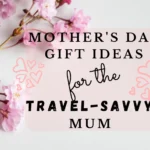 Mother’s Day Gift Ideas for the Travel-Savvy Mum pink flowers on a white surface