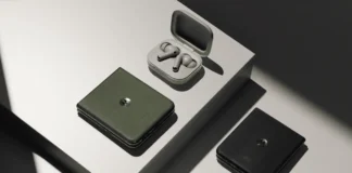 Moto Tag by Motorola: a New Go-To Android Tracker for Travel a group of objects on a white surface. Moto Tag