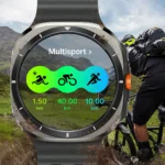 Samsung Galaxy Watch Ultra Specifications & Overview a close up of a watch. Samsung Galaxy Watch Ultra Specifications