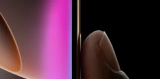 Apple iPhone 16 Series Specifications & Overview a finger touching a phone. Apple iPhone 16 Pro