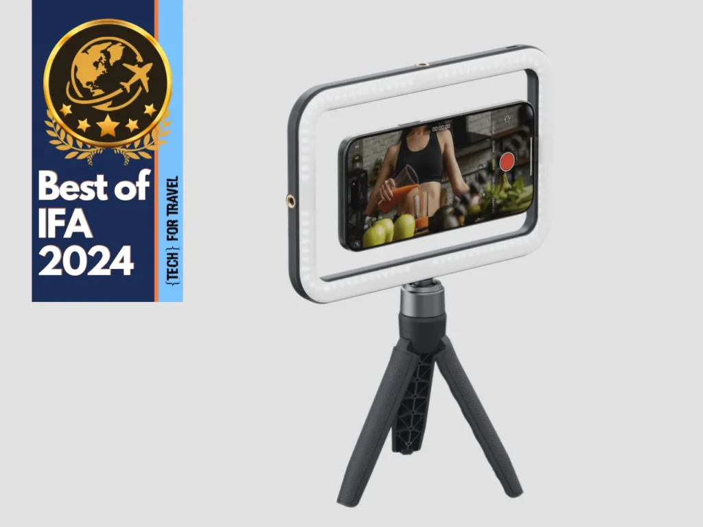 a camera on a tripod. Best of IFA 2024.  IFA 2024 News. ShiftCam Snapseries. {Tech} for Travel. https://techfortravel.co.uk