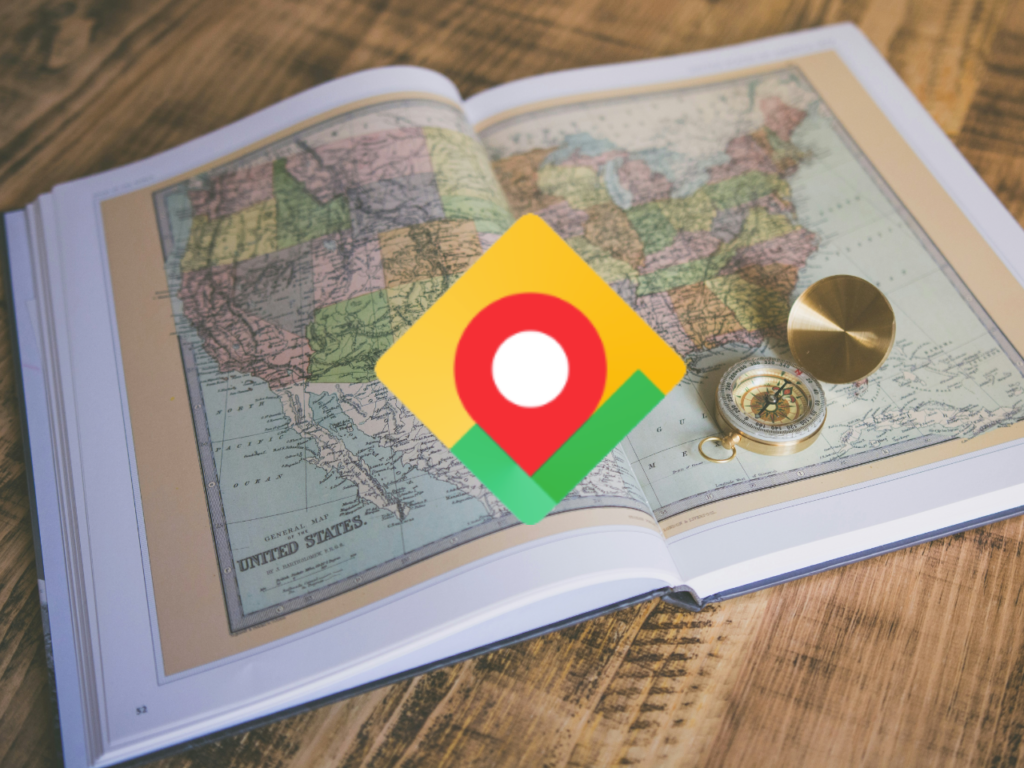 a compass on a map. Been Travel App.  Best Travel Apps 2025.  {Tech} for Travel. https://techfortravel.co.uk