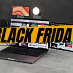 Black Friday Travel Deals: Rolling Square Accessories upto 70% Off a laptop and tablet with a yellow band