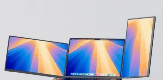 CES 2025 News: JSAUX FlipGo Horizon Dual Monitor with Seamless Screen Rotation JSAUX FlipGo Horizon Dual Monitor