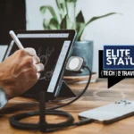 Nomad Goods Universal Cable for Apple Watch Review: The Holy Grail of Apple Device Charging a person using a stylus on a tablet