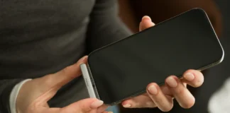 Best of CES 2025 Planck SSD Arrives on Kickstarter a person holding a cell phone