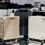 TGA Show 2025: Meet the New ALEON Fortis Collection a group of luggage on a glass table