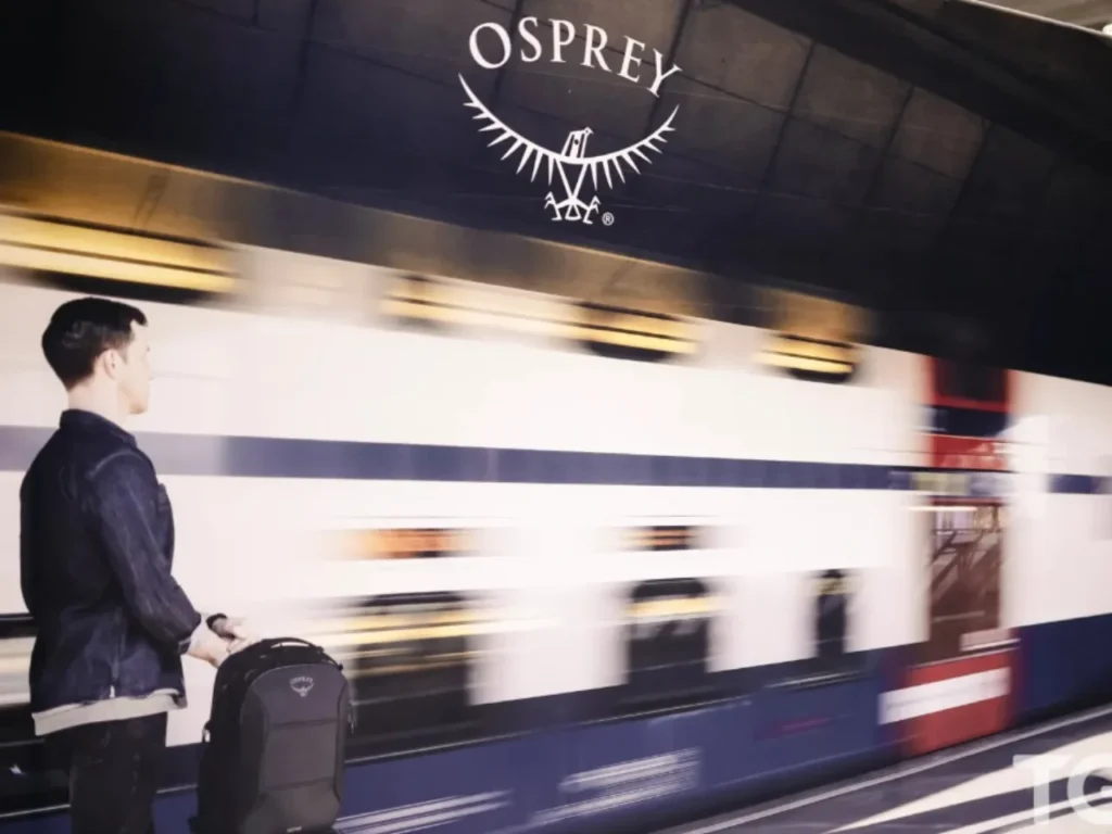 a man standing in a train station. Travel Goods Show 2025.  {Tech} for Travel. https://techfortravel.co.uk