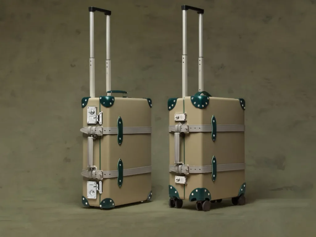 Globe-Trotter Elephant Collection Carry-on Compare – {Tech} for Travel two luggage on wheels with handles. Globe-Trotter Elephant Family collection. {Tech} for Travel. https://techfortravel.co.uk