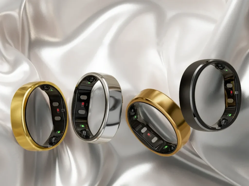 a group of circular rings. RingConn Gen 2 Smart Ring Review. {Tech} for Travel. https://techfortravel.co.uk