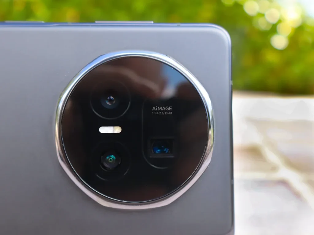 a close up of a camera. HONOR Magic V5 Review. {Tech} for Travel. https://techfortravel.co.uk