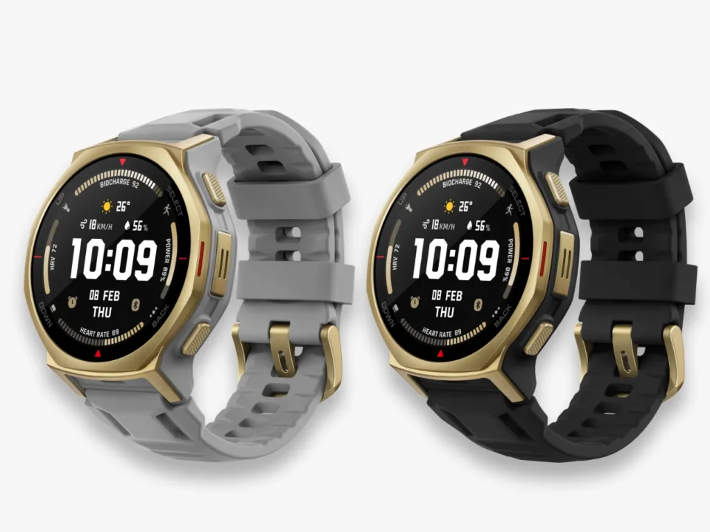 Amazfit T-Rex 3 Pro 44mm Colours – {Tech} for Travel a couple of watches with a digital screen. Amazfit T-Rex 3 Pro 44mm. {Tech} for Travel. https://techfortravel.co.uk