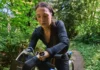 New 44mm Amazfit T-Rex 3 Pro Joins Original 48mm Version a woman on a bicycle in the woods. Amazfit T-Rex 3 Pro 44mm. {Tech} for Travel. https://techfortravel.co.uk
