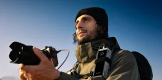 Anker Prime Lineup Introduces Pro-Grade Travel Power a man holding a camera. Anker Prime Power Bank. {Tech} for Travel. https://techfortravel.co.uk