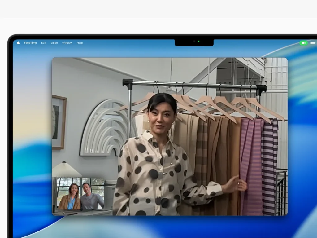 Apple MacBook Pro M5 Camera – {Tech} for Travel a woman standing in front of a rack of clothes. Apple MacBook Pro M5. {Tech} for Travel. https://techfortravel.co.uk