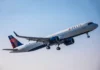 Delta App 7.5 Enhances Travel Experience Ahead of Holiday Season a plane flying in the sky. Fly Delta App. {Tech} for Travel. https://techfortravel.co.uk