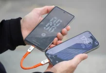 Rolling Square inCharge Life revealed with lifetime cable promise a pair of hands holding two phones. Rolling Square inCharge Life. {Tech} for Travel. https://techfortravel.co.uk