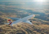 British Airways Wi-Fi to Be Free for All with Starlink an airplane flying above clouds. British Airways Wi-Fi. {Tech} for Travel. https://techfortravel.co.uk