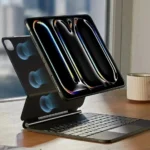 a tablet on a table. ESR Gear. Black Friday 2025. {Tech} for Travel. https://techfortravel.co.uk