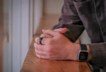 Unlock your thoughts with the Pebble Index 01 memory ring a person with a watch on their hands. CES 2026 News. Pebble Index 01 Memory Ring. {Tech} for Travel. https://techfortravel.co.uk