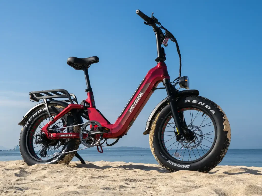 Ranger 30 Pro – {Tech} for Travel a red bike on a beach. Heybike X Series. CES 2026 News. {Tech} for Travel. https://techfortravel.co.uk