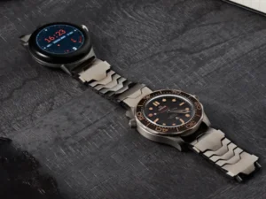 Smartlet Titanium โ {Tech} for Travel a couple of watches on a table