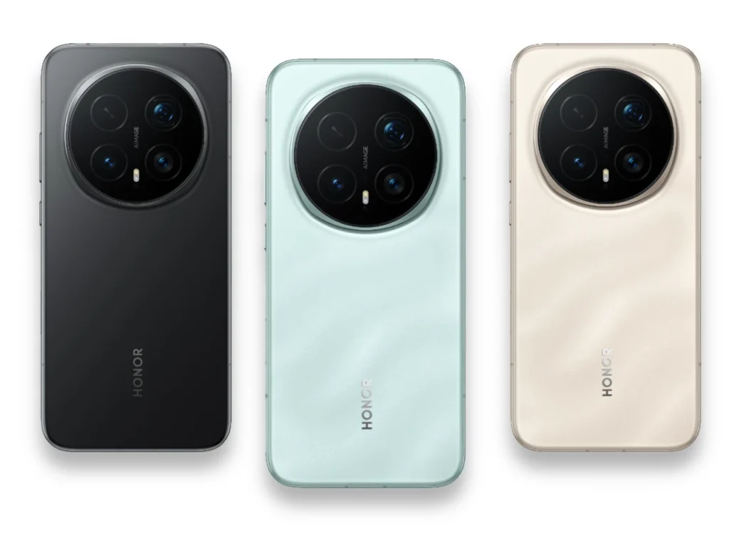 a group of smartphones with round cameras. HONOR Magic8 Pro review. {Tech} for Travel. https://techfortravel.co.uk