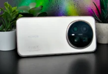 HONOR Magic8 Pro review: Big camera, bigger performance a white rectangular device with a circular lens. HONOR Magic8 Pro Review. {Tech} for Travel. https://techfortravel.co.uk