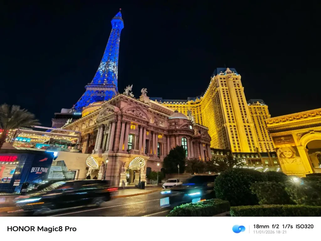 a building with a tower in the background