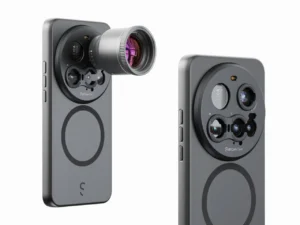 Shiftcam S Mount for Xiaomi 15 Ultra w lens โ {Tech} for Travel a camera lens attached to a cell phone. ShiftCam S.Mount Camera Case for Android. CES 2026 news. {Tech} for Travel. https://techfortravel.co.uk